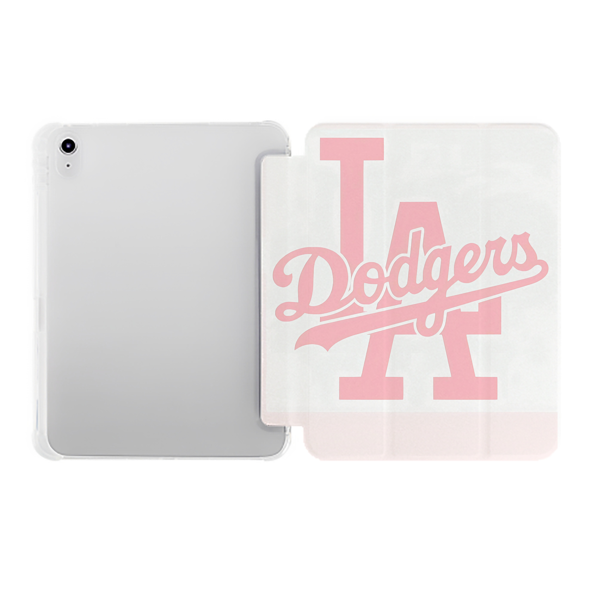  Premium Tri-Fold PU Leather & Silicone IPad Case With Pencil Slot – Fits 9.5,10.5,10.9 – Adjustable Stand, Slim, Protective